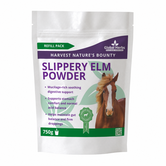 Global Herbs Slippery Elm Powder Refill Pouch 750g