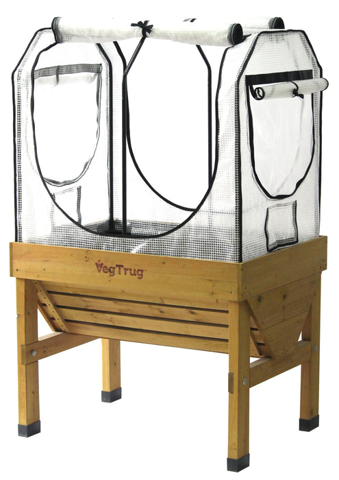 Small Greenhouse Frame & Multi Cover Set - Chestnut Mill