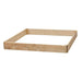 Square Raised Bed 15 cm High, 120 x 120cm - Chestnut Mill
