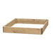 Square Raised Bed 15 cm High, 90 x 90cm - Chestnut Mill