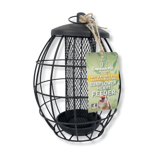 Twist & Release Squirrel Resistant Sunflower Hearts Feeder