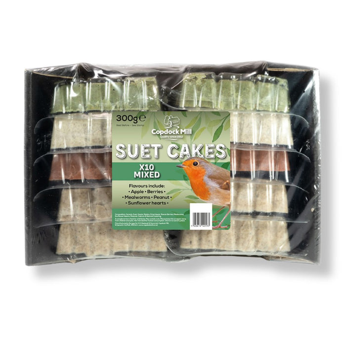 Copdock Mill Mixed Suet Cake Trays - Pack of 10 - product image 1