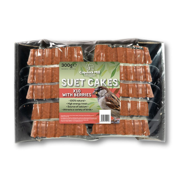 Copdock Mill Berry Suet Cake Trays - Pack of 10 - product image 1