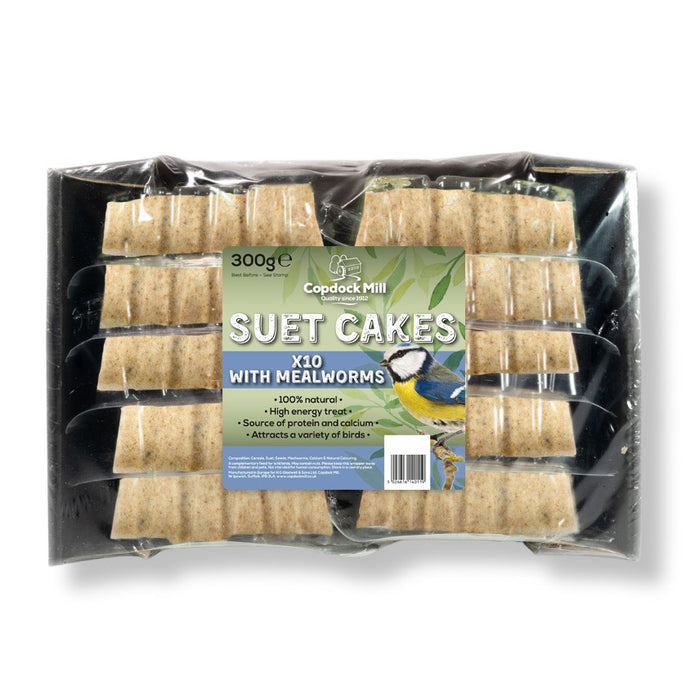 Copdock Mill Mealworm Suet Cake Trays - Pack of 10 - product image 1