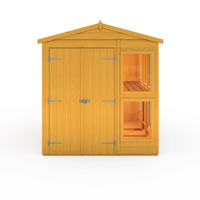 Sun Hut Potting Shed - 6'x10' - Chestnut Mill