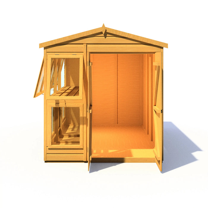 Sun Hut Potting Shed - 6'x10' - Chestnut Mill
