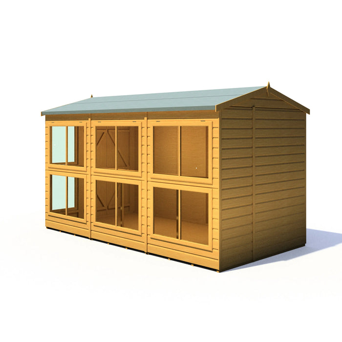 Sun Hut Potting Shed - 6'x12' - Chestnut Mill
