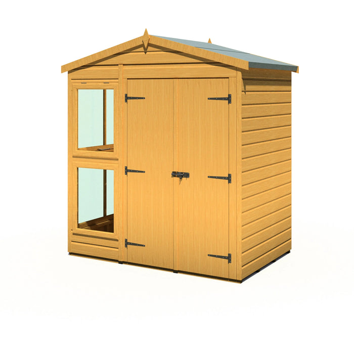 Sun Hut Potting Shed - 6'x4' - Chestnut Mill
