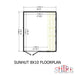 Sun Hut Potting Shed - 8'x10' - Chestnut Mill