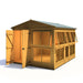 Sun Hut Potting Shed - 8'x10' - Chestnut Mill