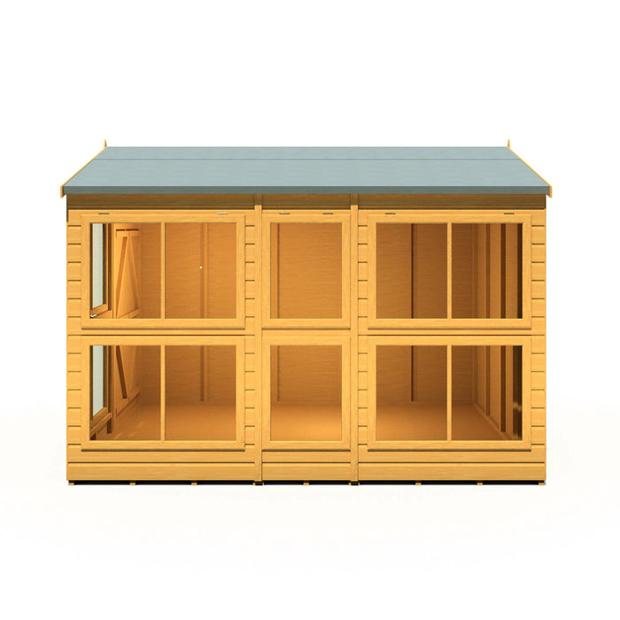 Sun Hut Potting Shed - 8'x10' - Chestnut Mill