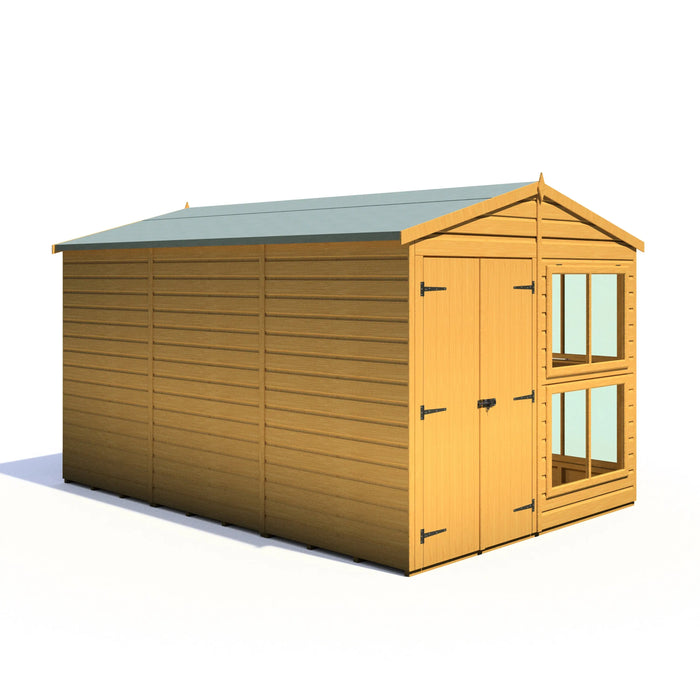 Sun Hut Potting Shed - 8'x12' - Chestnut Mill