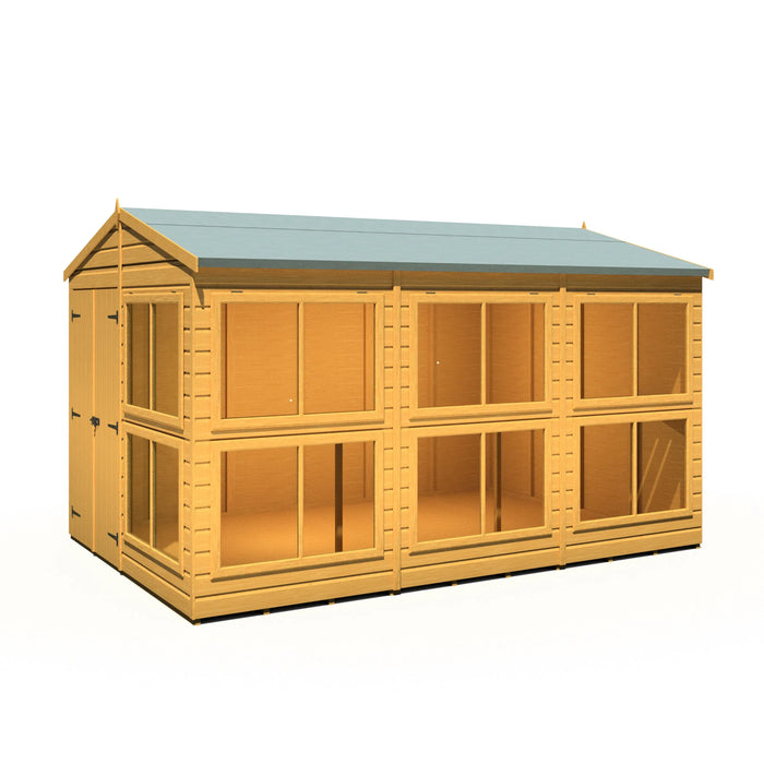 Sun Hut Potting Shed - 8'x12' - Chestnut Mill