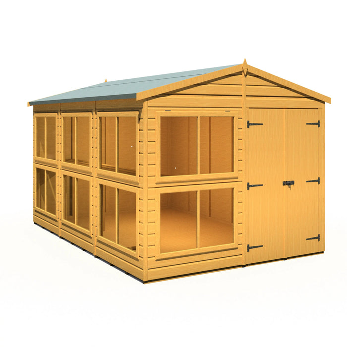 Sun Hut Potting Shed - 8'x12' - Chestnut Mill