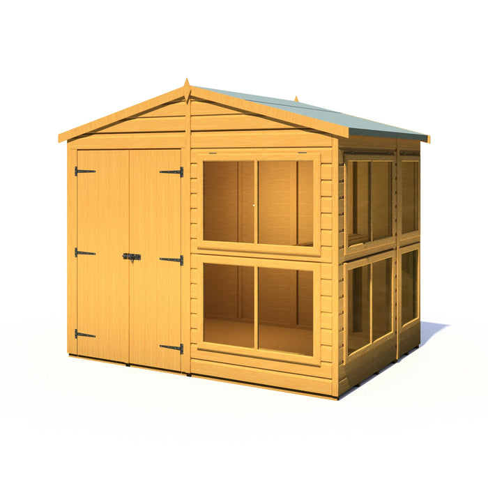 Sun Hut Potting Shed - 8'x6' - Chestnut Mill