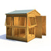 Sun Hut Potting Shed - 8'x6' - Chestnut Mill