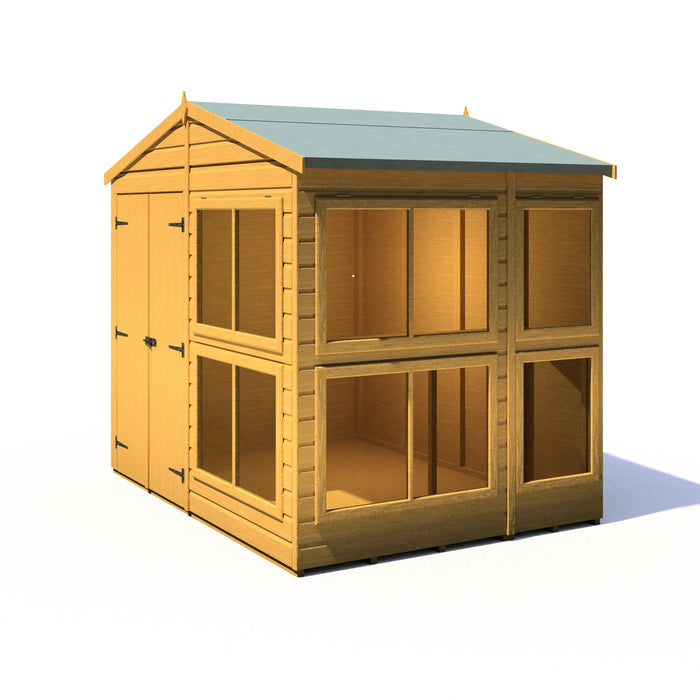 Sun Hut Potting Shed - 8'x6' - Chestnut Mill