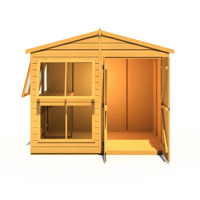 Sun Hut Potting Shed - 8'x6' - Chestnut Mill