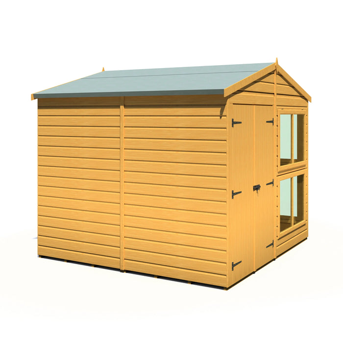 Sun Hut Potting Shed - 8'x8' - Chestnut Mill