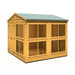 Sun Hut Potting Shed - 8'x8' - Chestnut Mill