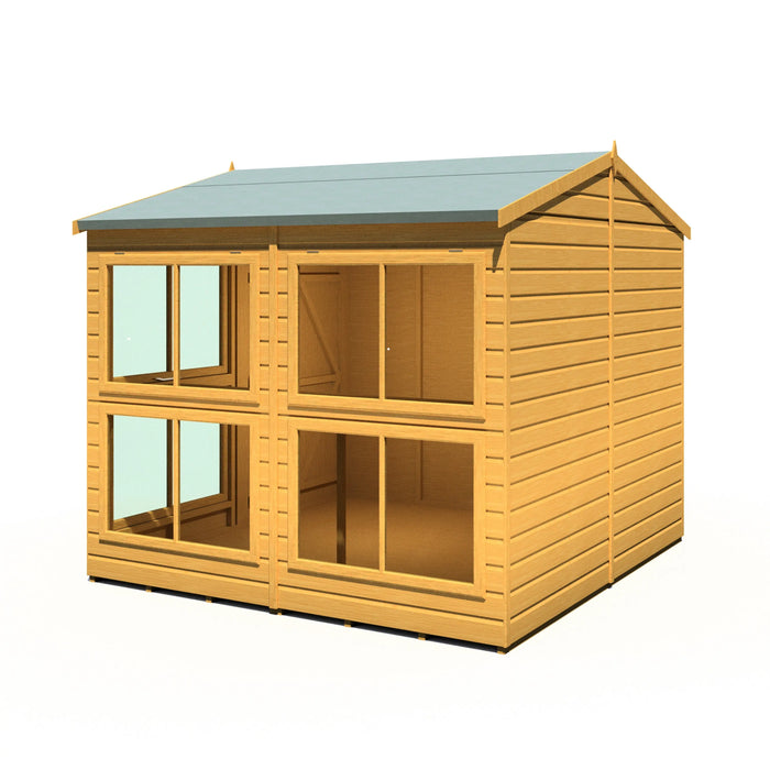Sun Hut Potting Shed - 8'x8' - Chestnut Mill