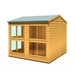 Sun Hut Potting Shed - 8'x8' - Chestnut Mill