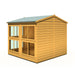 Sun Hut Potting Shed - 8'x8' - Chestnut Mill