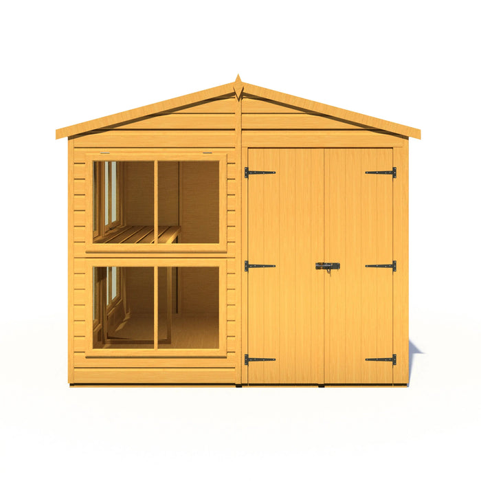Sun Hut Potting Shed - 8'x8' - Chestnut Mill