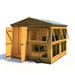 Sun Hut Potting Shed - 8'x8' - Chestnut Mill
