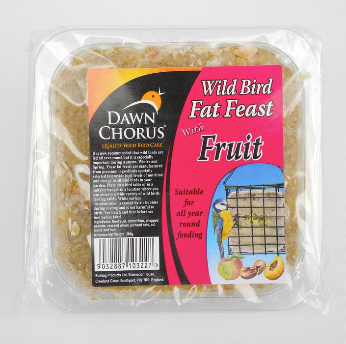 Dawn Chorus Fruity Fat Feasts 12 x 280g – product image 1