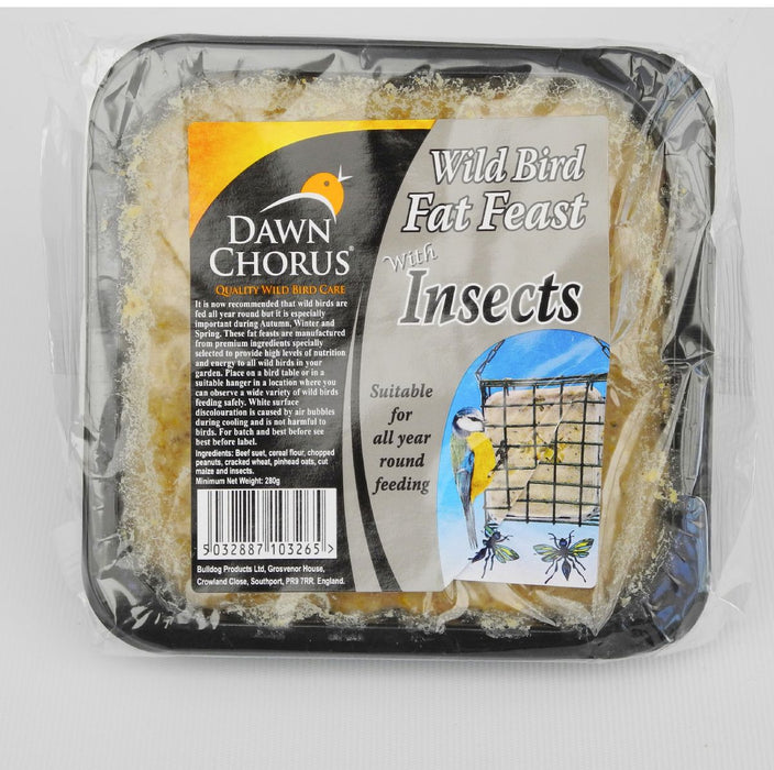 Dawn Chorus Insect Fat Feasts 12 x 280g – product image 1