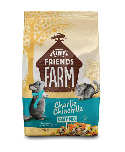 Tiny Friends Farm Charlie Chinchilla Tasty Mix - Various Sizes - Chestnut Mill