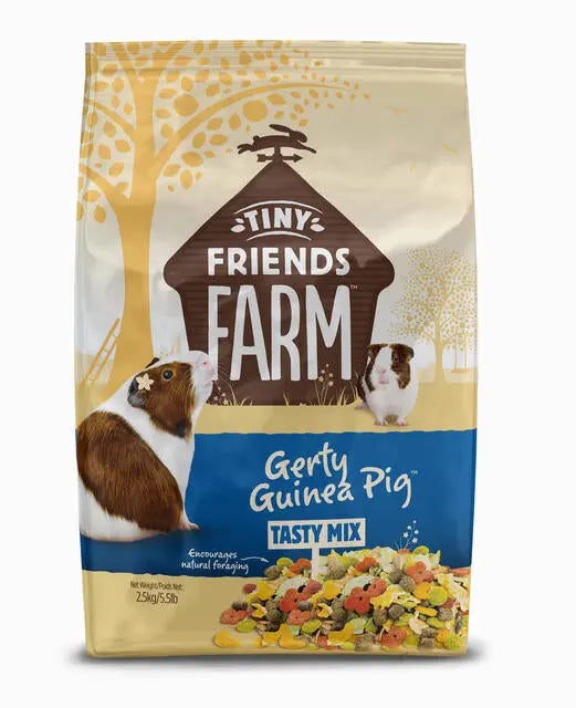 Tiny Friends Farm Gerty Guinea Pig Tasty Mix - Various Sizes - Chestnut Mill