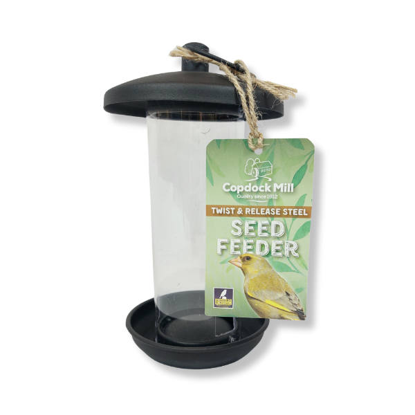 Twist & Release Steel Seed Feeder