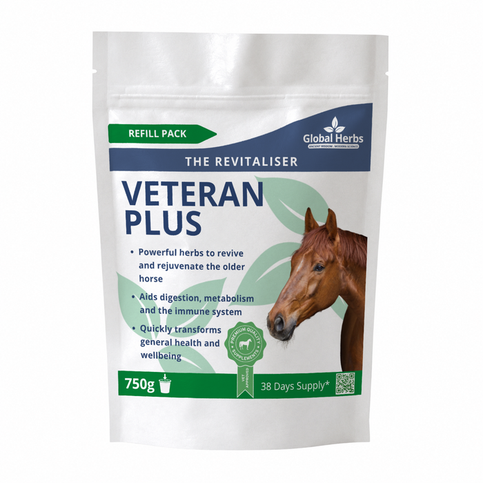 Global Herbs Veteran Plus Refill Pouch 750g