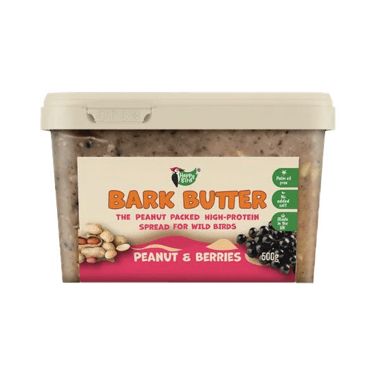 Happy Bird Peanut & Berry Bark Butter 6 x 500g – product image 1