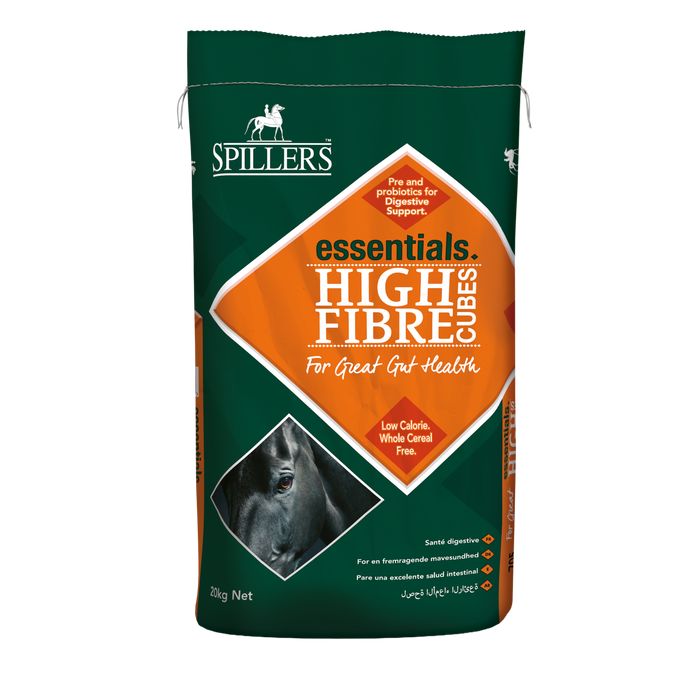 Spillers High Fibre Cubes 20kg horse feed bag