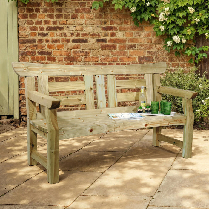 Zest Cherry Blossom 3-Seater Wooden Garden Bench