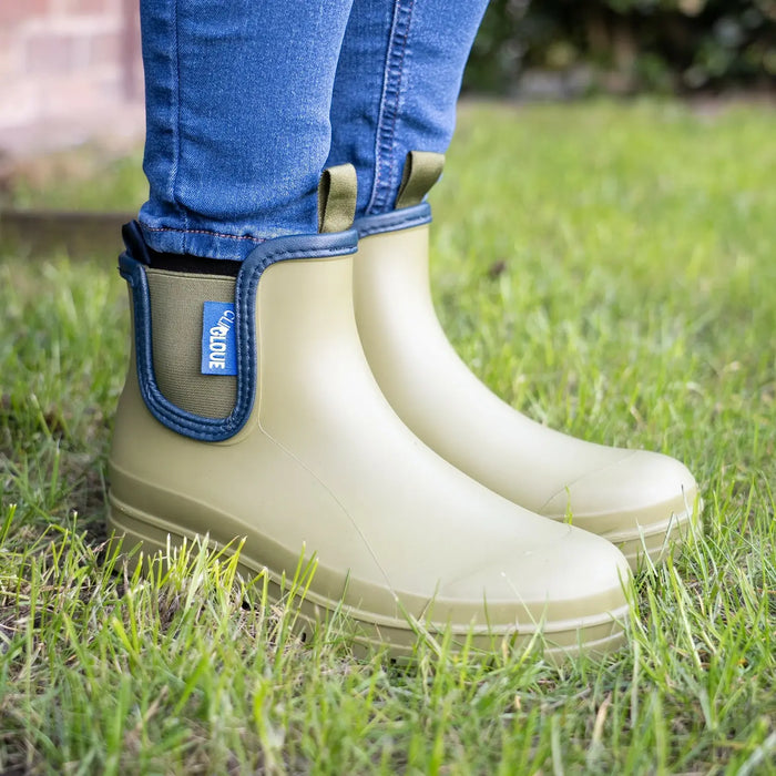 ClipGlove Ankle Boot - Garden Boots - Khaki / Tan