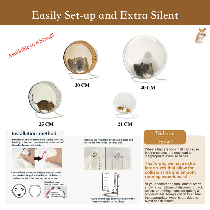 LillipHut Silent Wheel Flat