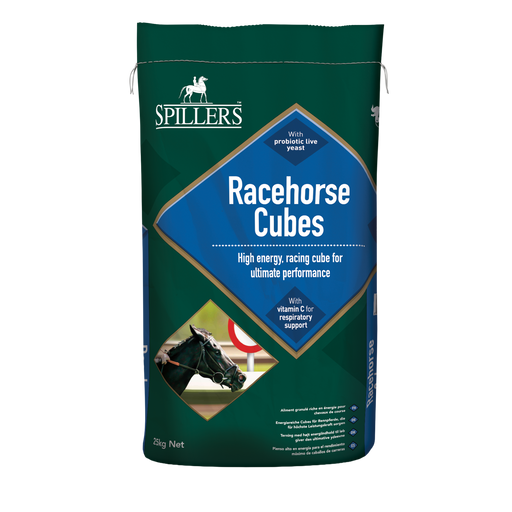 Spillers Racehorse Cubes 25kg horse feed bag