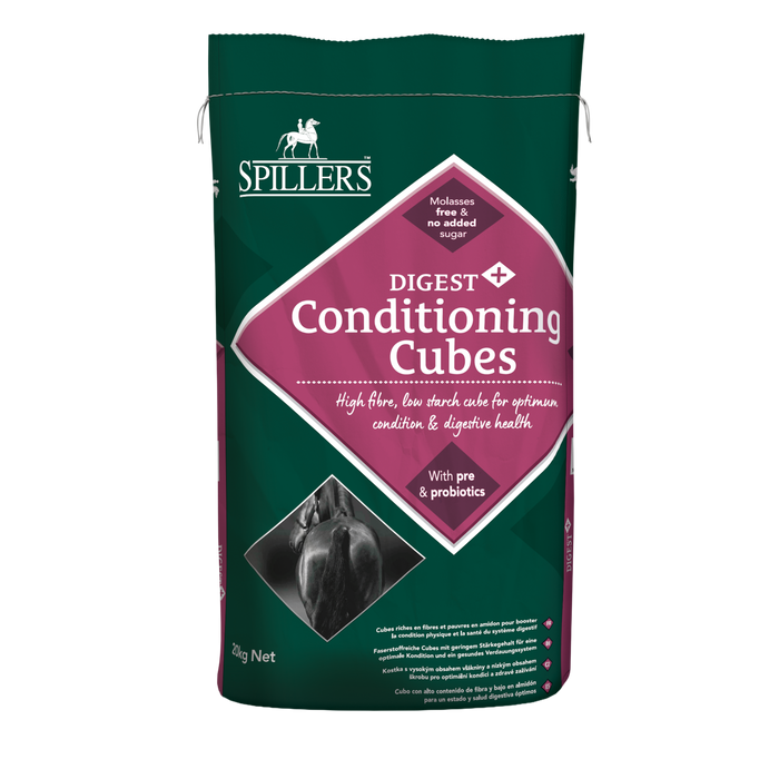 Spillers Digest+ Conditioning Cubes 20kg horse feed bag