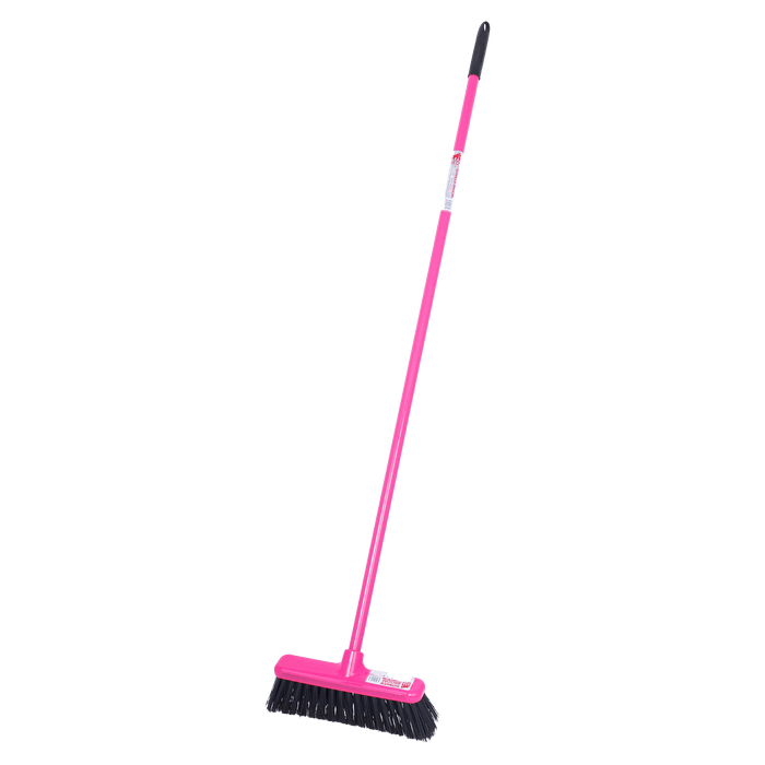 Red Gorilla Gorilla Broom – Hard Bristle 30cm – Various Colours in Pink