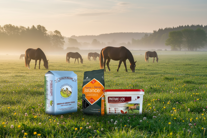 Horse Spring Essentials Banner - With Branded Products