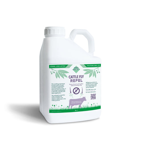 Barrier Cattle Fly Repel Plant-Based Fly & Midge Repellent 5L