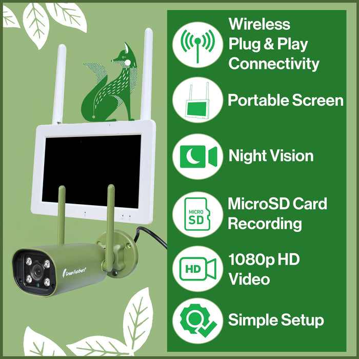 Wildlife Outdoor Bullet Camera & Screen Pack