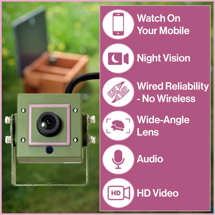 Wired Network Hedgehog Box HD Camera Pack (2nd Gen)