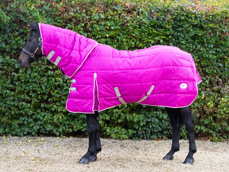 200g Stable Rug With Detachable Neck - Mulberry