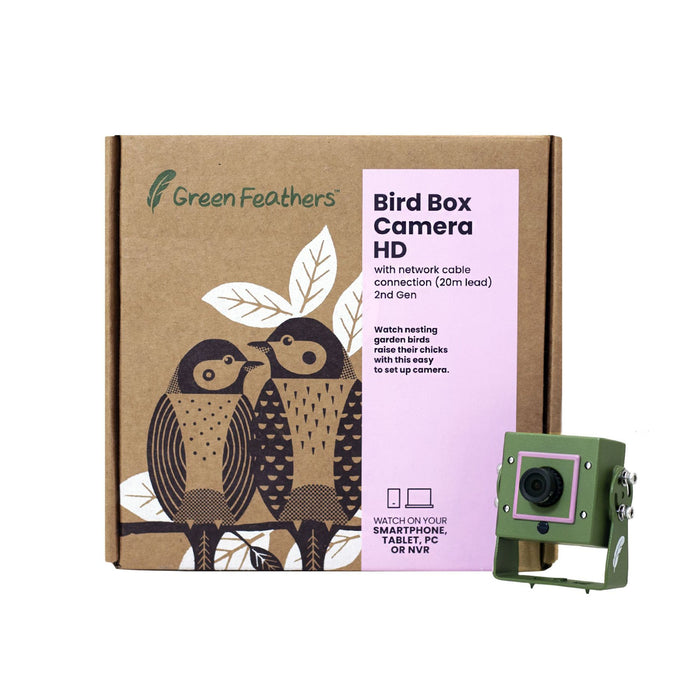 4MP Wired Network Camera for Birdbox & Wildlife Habitats (25fps) PoE Version - Summer Special Offer - 13% OFF