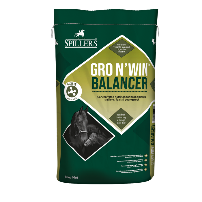 Spillers Gro N' Win Balancer 20kg horse feed bag
